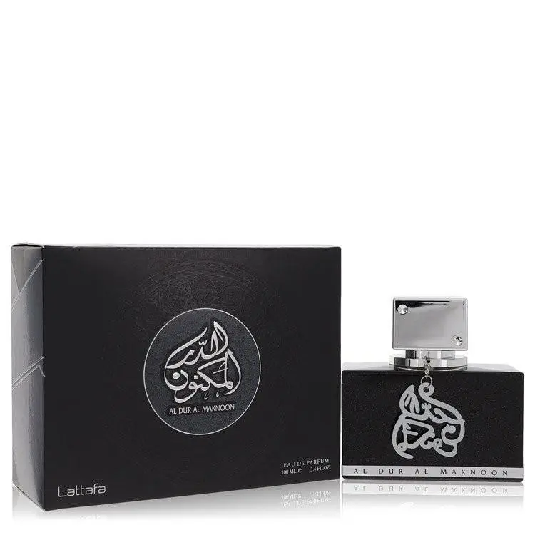 Al Dur Al Maknoon Silver  Eau De Parfum Spray Unisex 3.4 oz by Lattafa