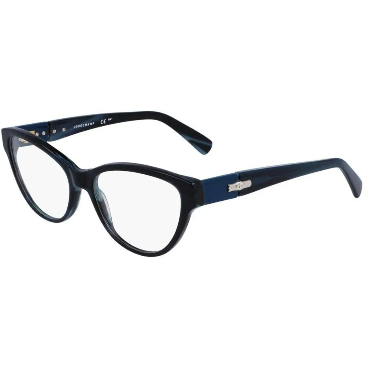 Women`s Eyeglasses Petrol Horn Acetate Full Rim Frame LO2721-426-54 by Longchamp