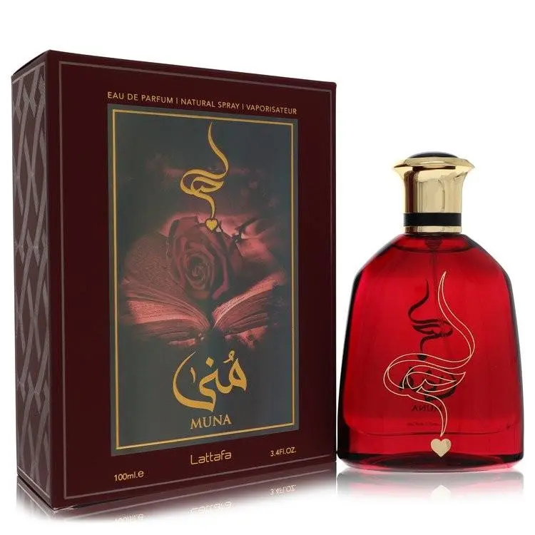 Muna  Eau De Parfum Spray 3.4 oz / e 100 ml by Lattafa