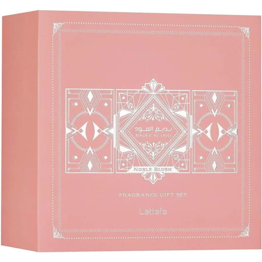 Unisex Badee Al Oud 3pcs Edp Gift Set Fragrances 6290362349365 by Lattafa