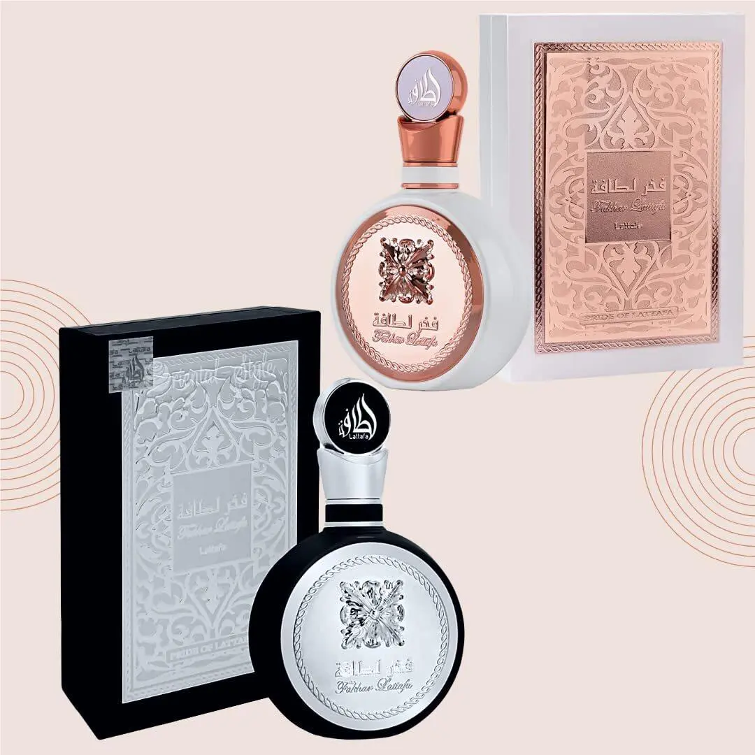 Fakhar For Unisex 3.4 Oz Fakhar Eau De Parfum For Women + Men Set of 2 by Lattafa