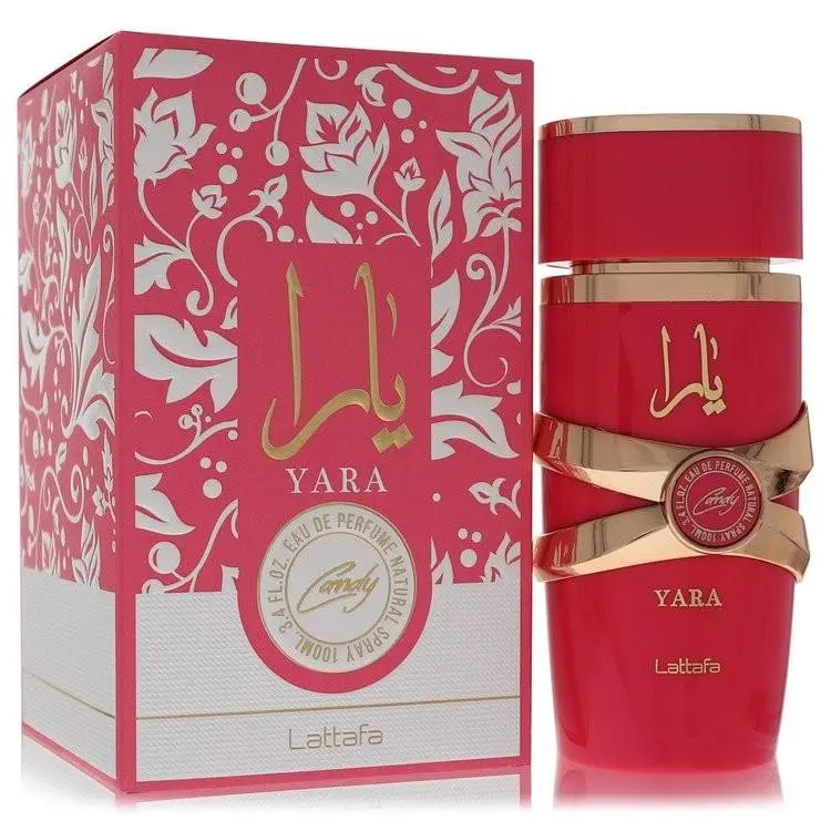 Yara Candy  Eau De Parfum Spray 3.4 oz / e 100 ml by Lattafa
