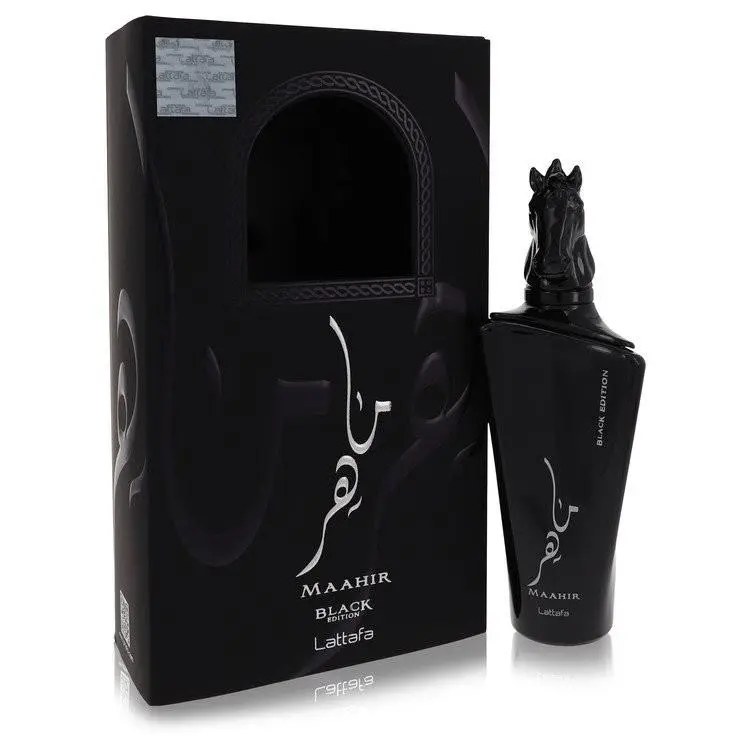 Maahir Black Edition  Edp 3.4 oz / e 100 ml by Lattafa