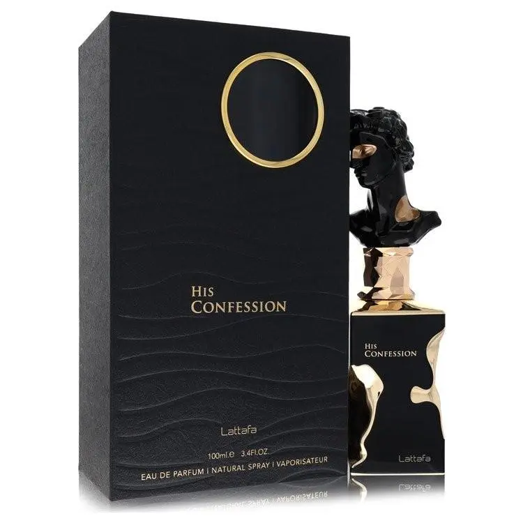 His Confession  Eau De Parfum Spray 3.4 oz / e 100 ml by Lattafa
