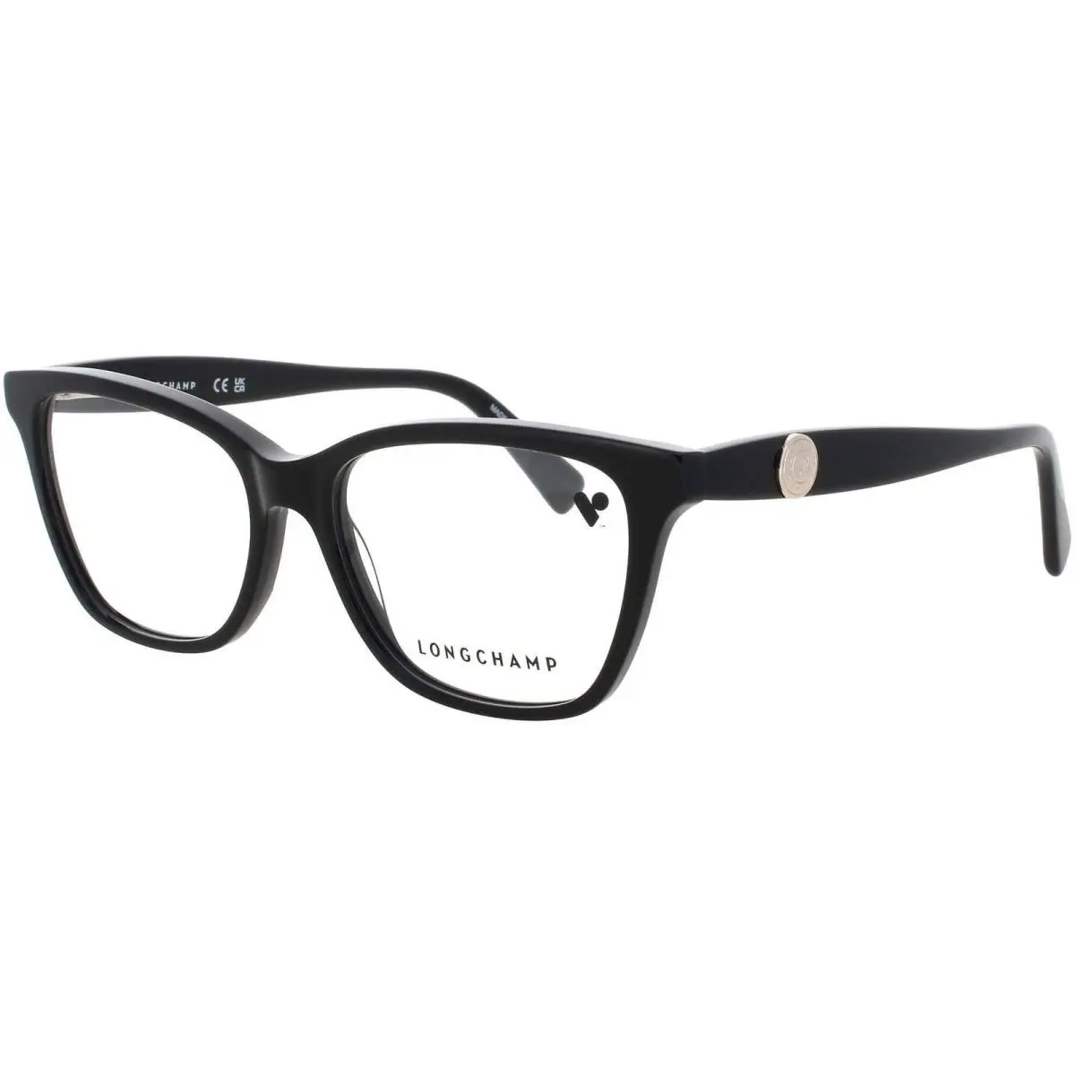 Women`s Eyeglasses Black Cat Eye Shape Full Rim Frame LO2744-N-001-55 by Longchamp
