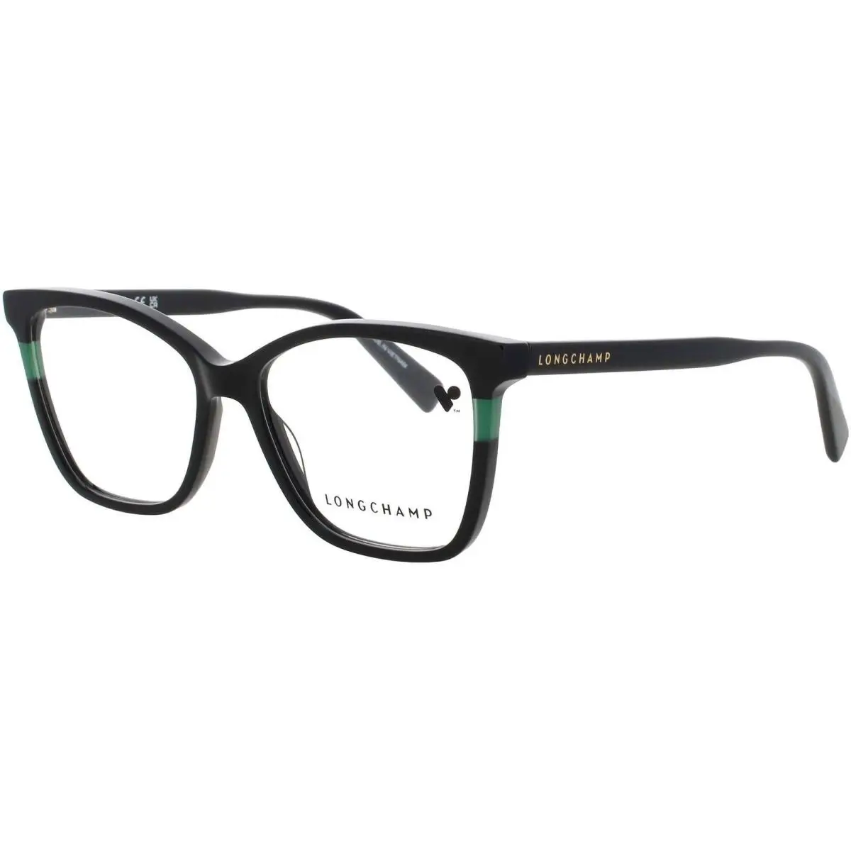 Women`s Eyeglasses Black Cat Eye Shape Full Rim Frame LO2741-N-001-52 by Longchamp