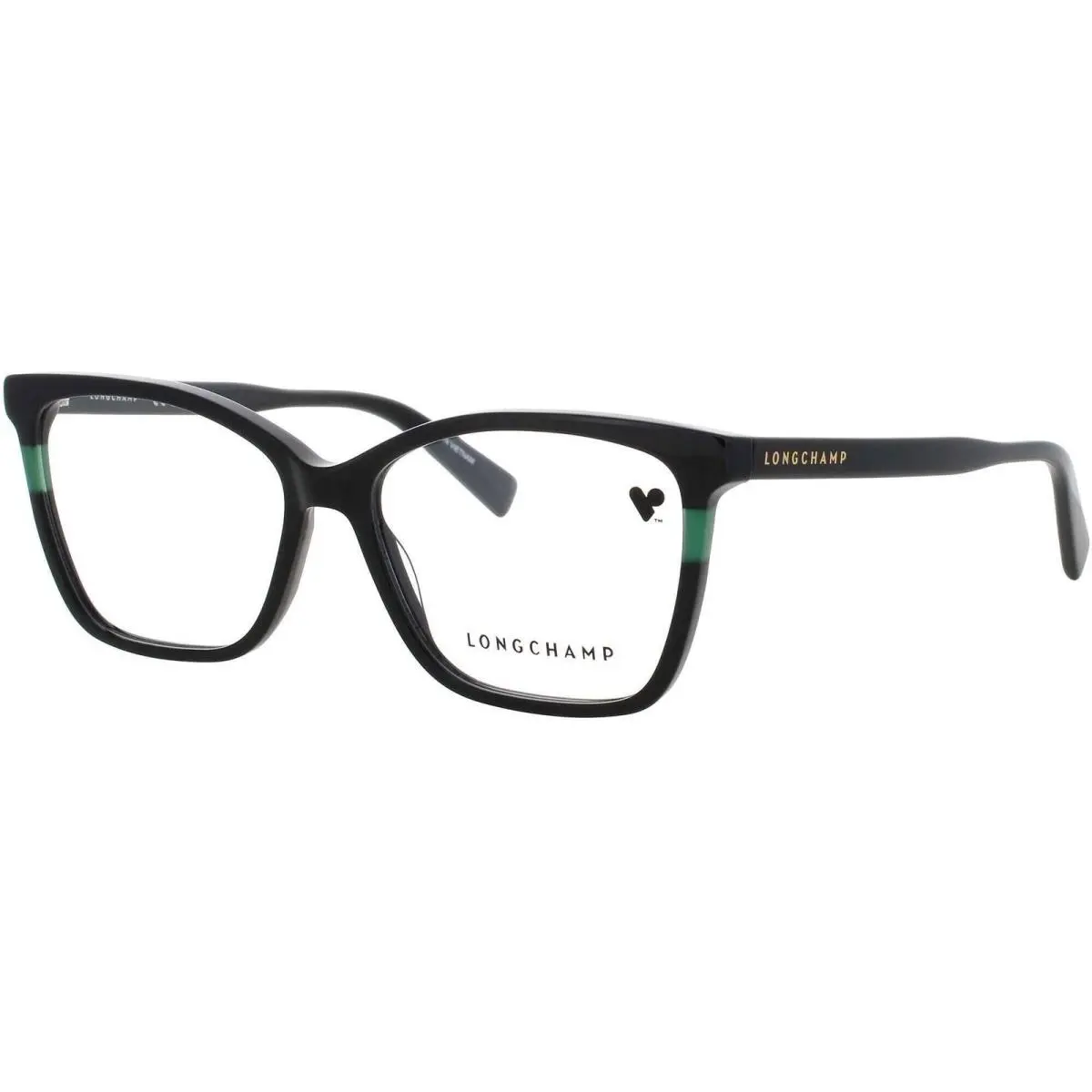 Women`s Eyeglasses Black Cat Eye Shape Full Rim Frame LO2741-N-001-55 by Longchamp