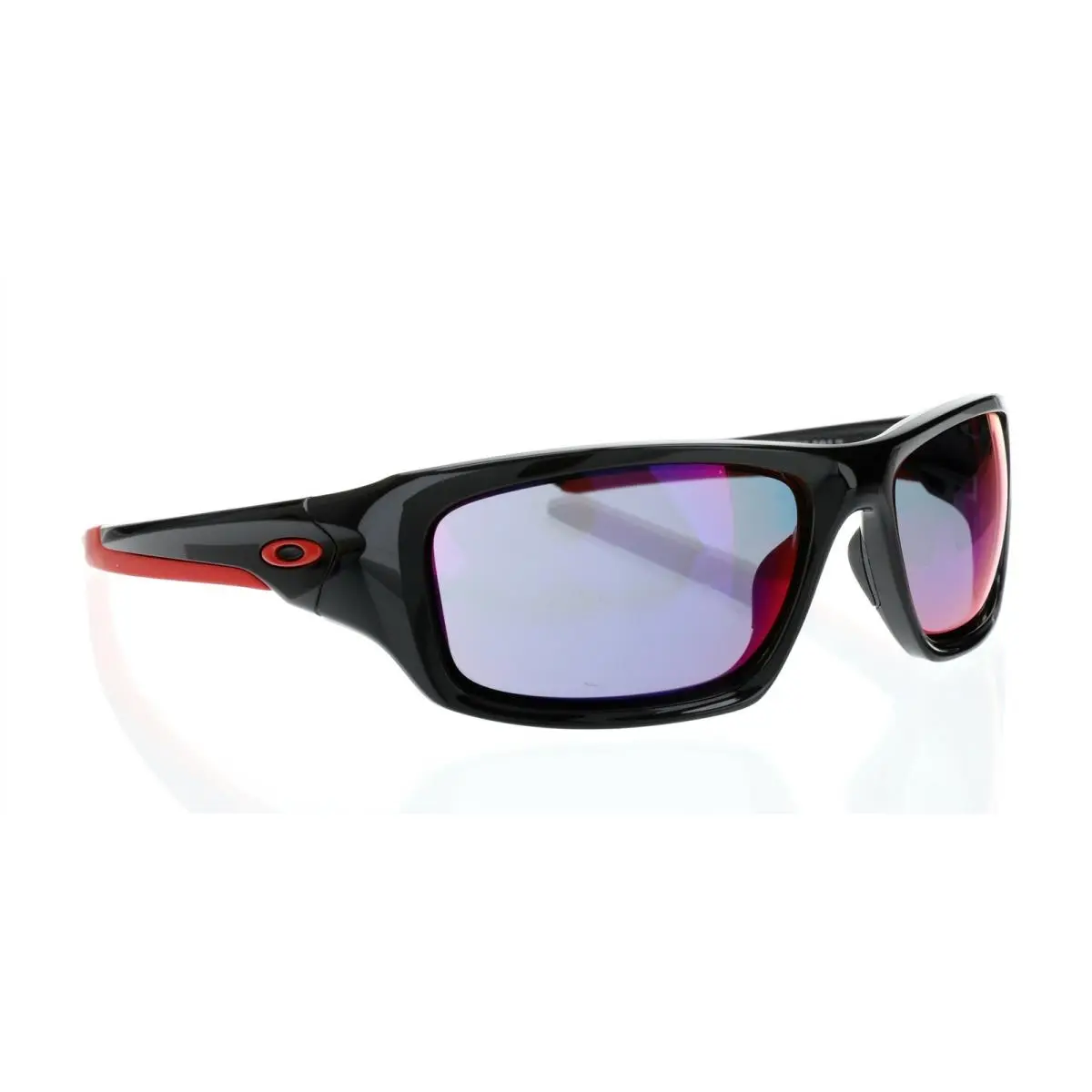 Oakley 255178 Mens Oo9236 Valve Rectangular Sunglasses Black/red Iridium - Frame: Black, Lens: Red Iridium