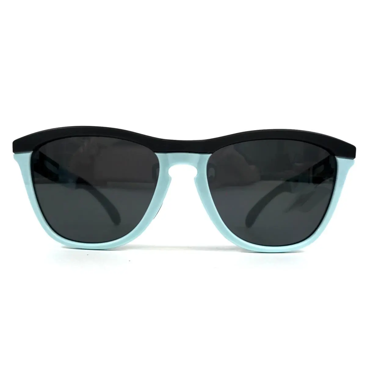 Sunglasses Frogskins OO9284-0355 Matte Carbon/blue Milkshake Prizm Black by Oakley
