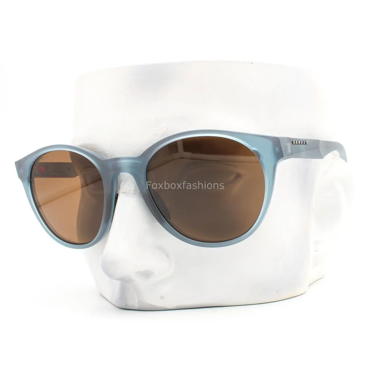 Spindrift Sunglasses OO9474-1152 Matte Crystal Blue Prizm Bronze W/case by Oakley