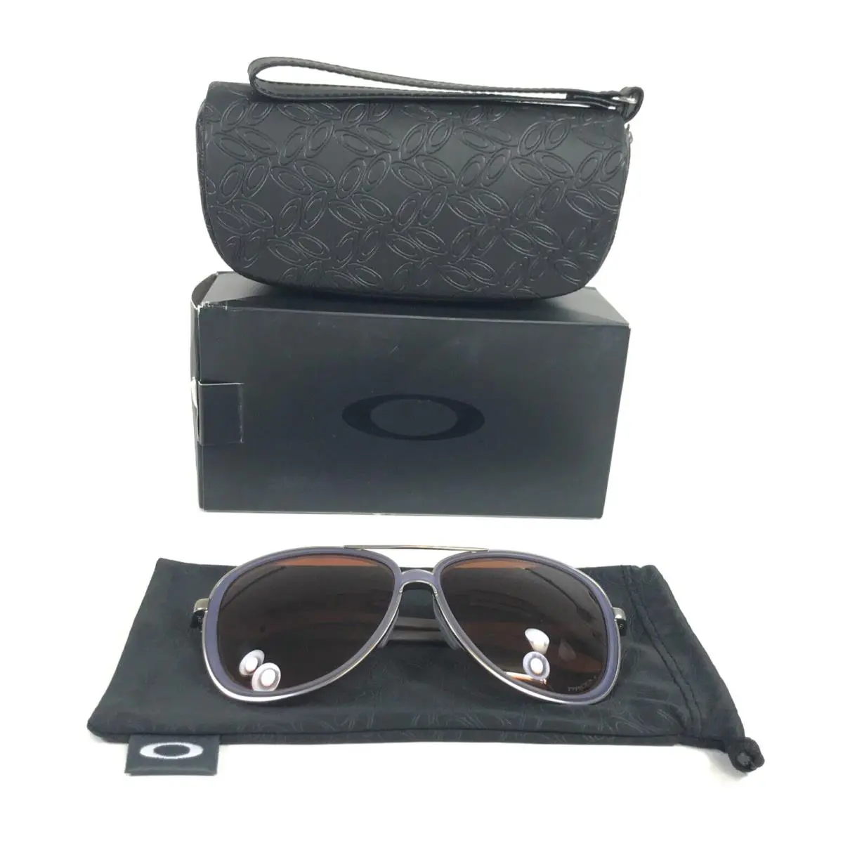 Sunglasses Split Time OO4129-2658 Matte Transp Lilac Prizm Brown Gradient by Oakley