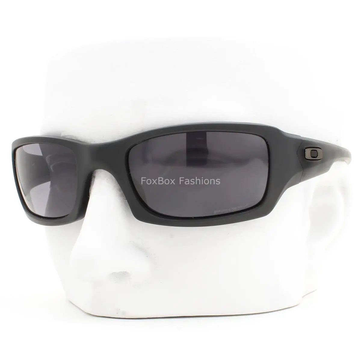 Fives Squared Sunglasses OO9238-3254 Matte Black Prizm Gray with Pouch by Oakley