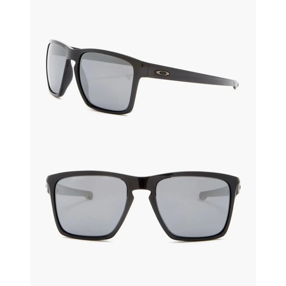 Sliver Polished Black Frame Black Iridium Lenses O09262-04 by Oakley