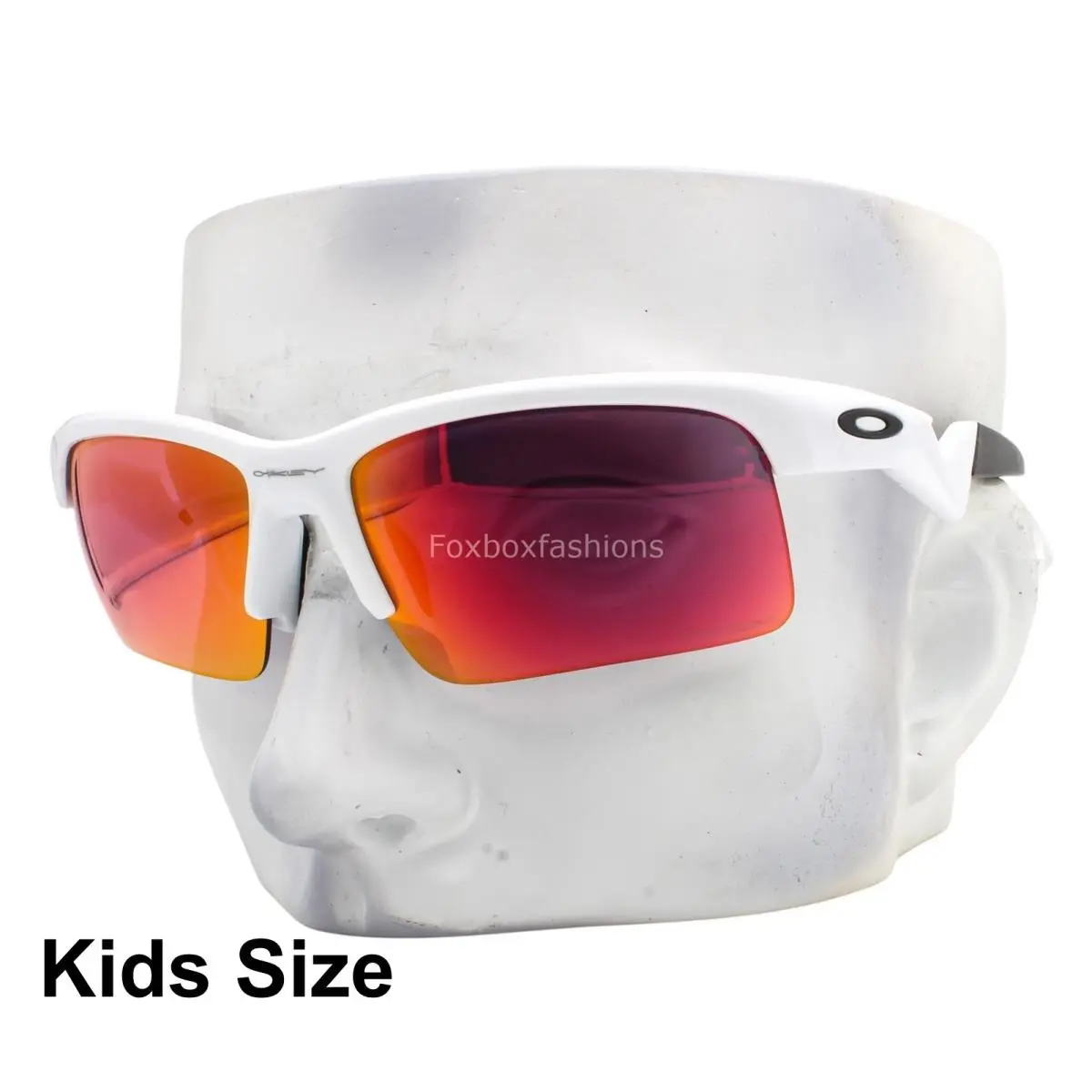 Youth Fit Sunglasses OJ9013-0362 Capacitor White Prizm Field Kids Size by Oakley