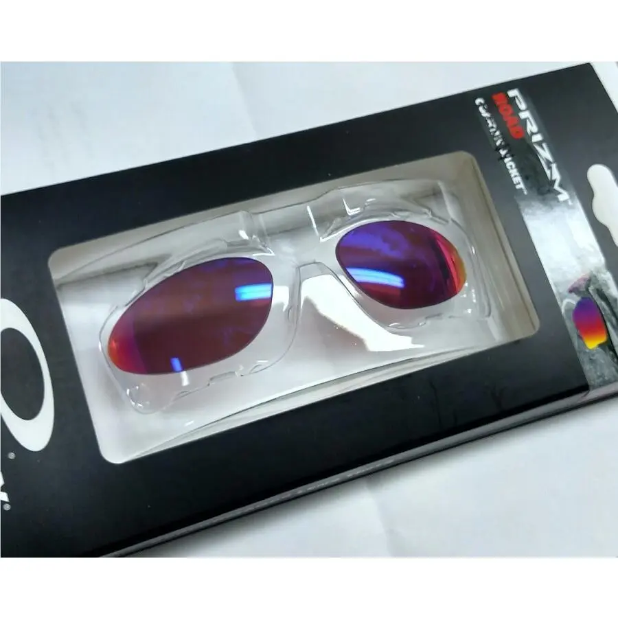 Penny Prizm Road Red Mirror Oem Custom Cut Replacement Lenses by Oakley