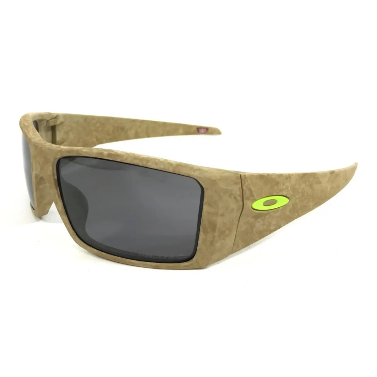 Sunglasses Heliostat OO9231-1761 Stone Desert Tan Frame w/ Grey Polarized by Oakley