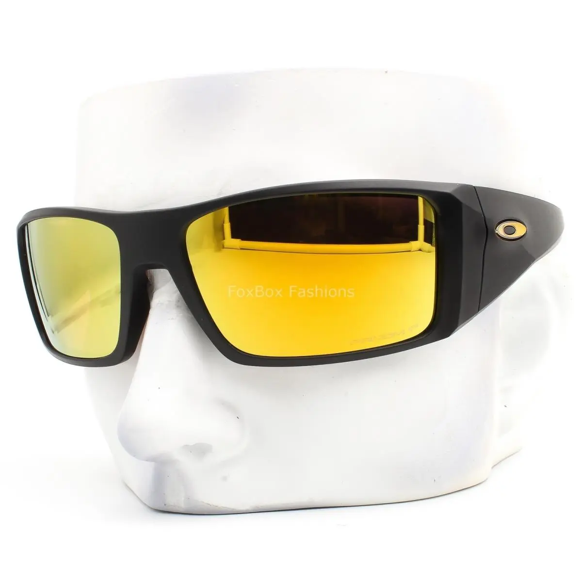 Heliostat Sunglasses Matte Black Prizm 24K Polarized OO9231-1861 W/pouch by Oakley