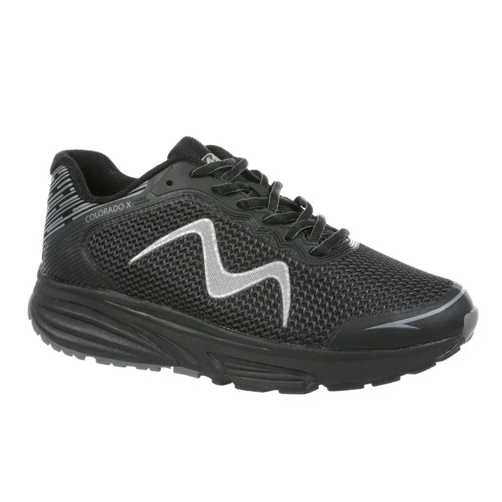 Mbt Men`s Colorado X Walking Shoe Black - 702639-257Y Black/black