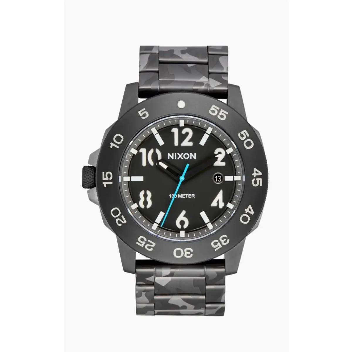 Smyth 44 A1414-5362 Man Quartz Watch Camo/green by Nixon