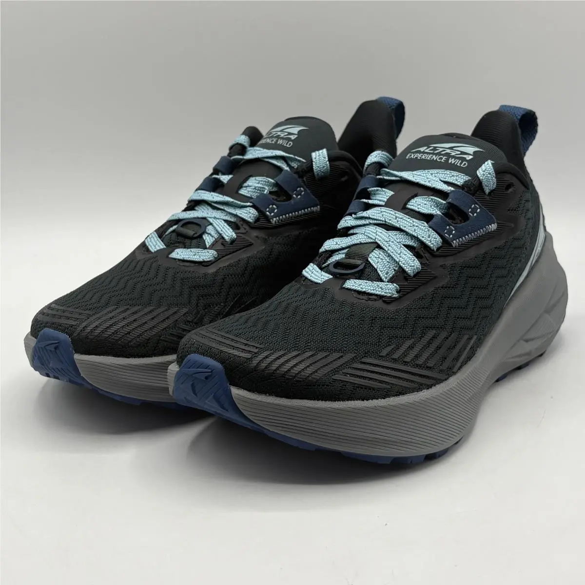 Altra Experience Wild AL0A85QD000 Women’s Sz 5.5 Black Blue Trail Maxtrac Shoes