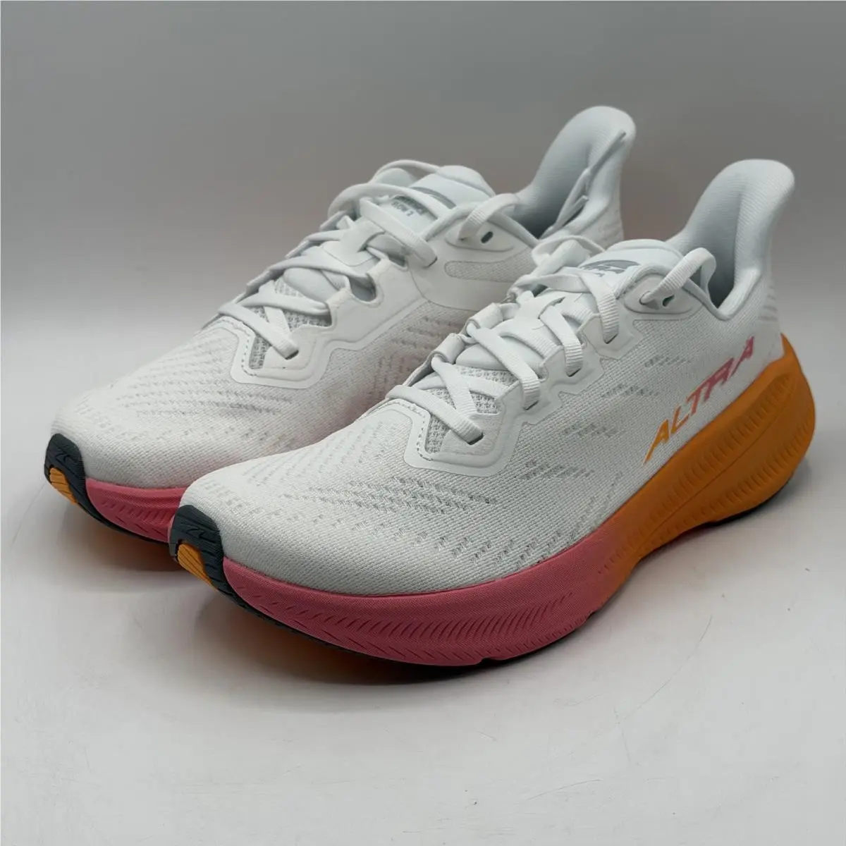 Altra Experience Flow 2 ALOA85RF108 Women’s Sz 7 White/orange Road Running Shoes