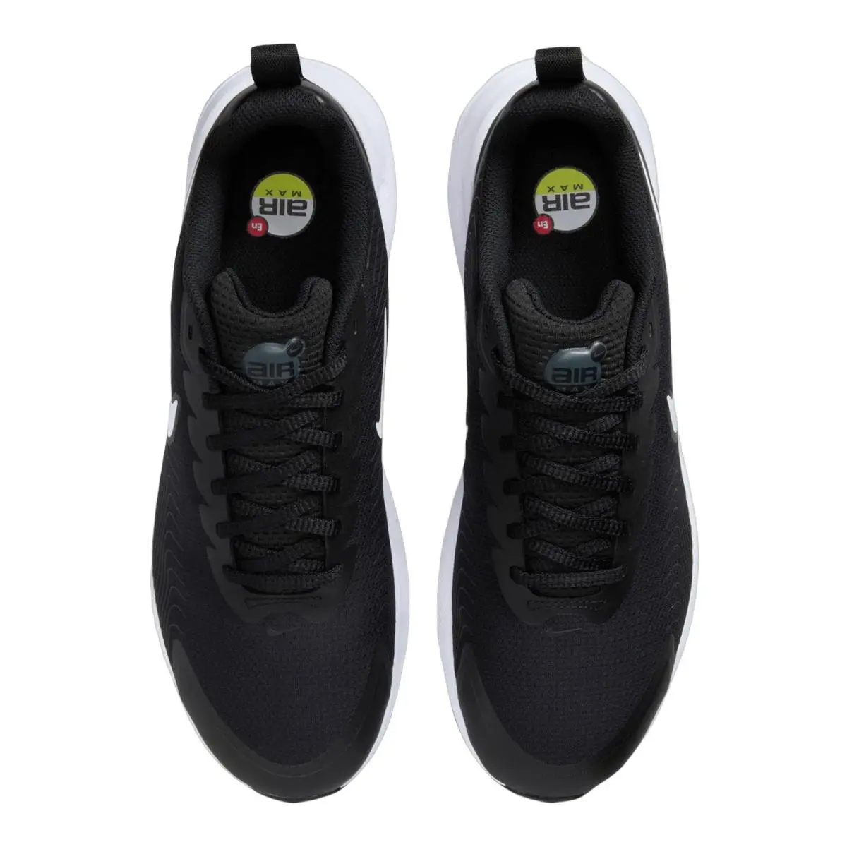 Nike shoes - NIKE Air Max NuAxis - Air Max NuAxis - Black/White/Black/White 1