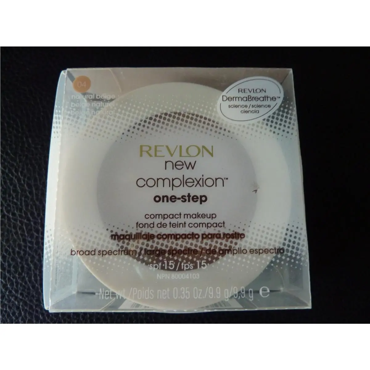 Complexion One Step Makeup- Natural Beige 04 -sealed- Read Descrip by Revlon