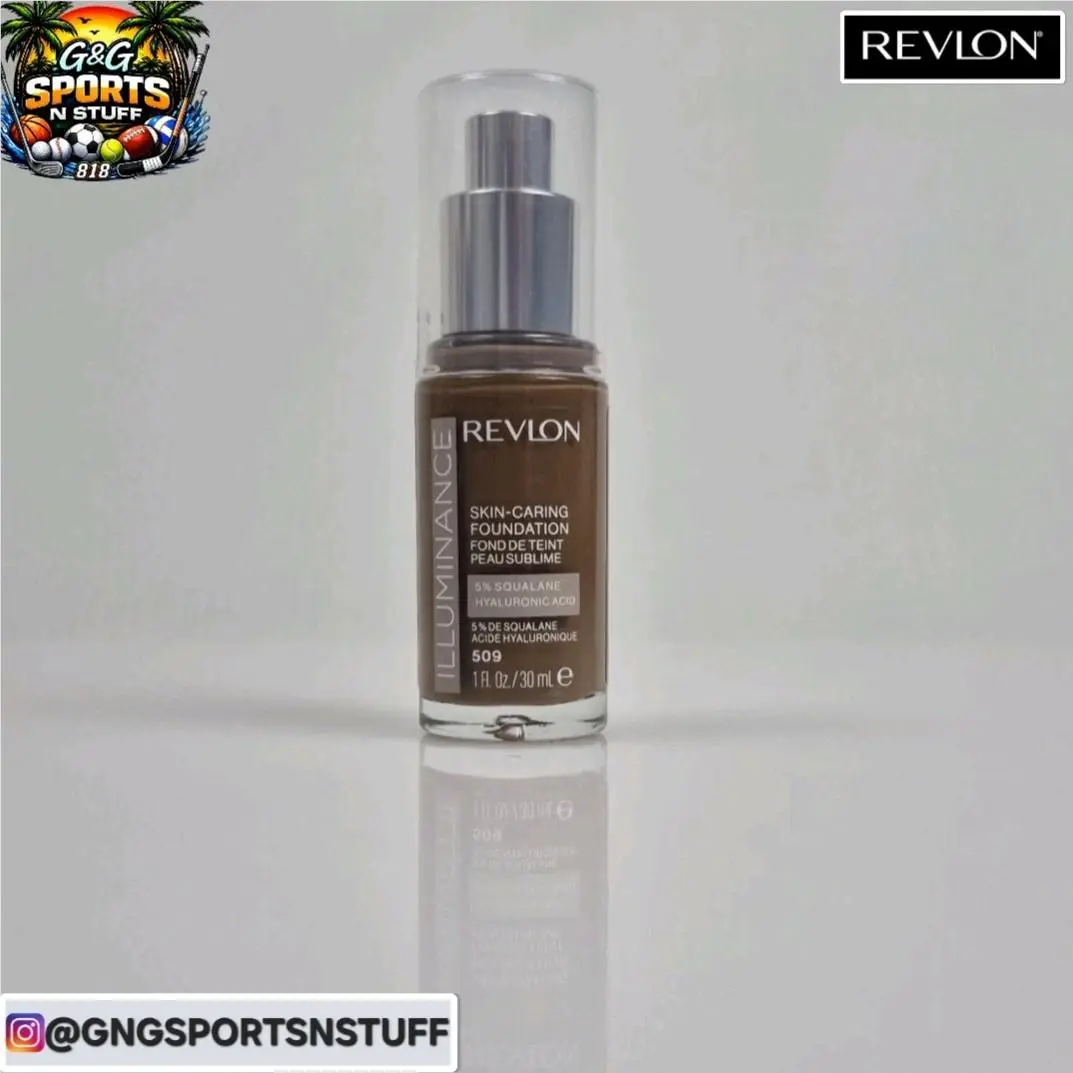 Illuminance Skin-caring Liquid Foundation Makeup 509 Sandalwood 18 Units by Revlon