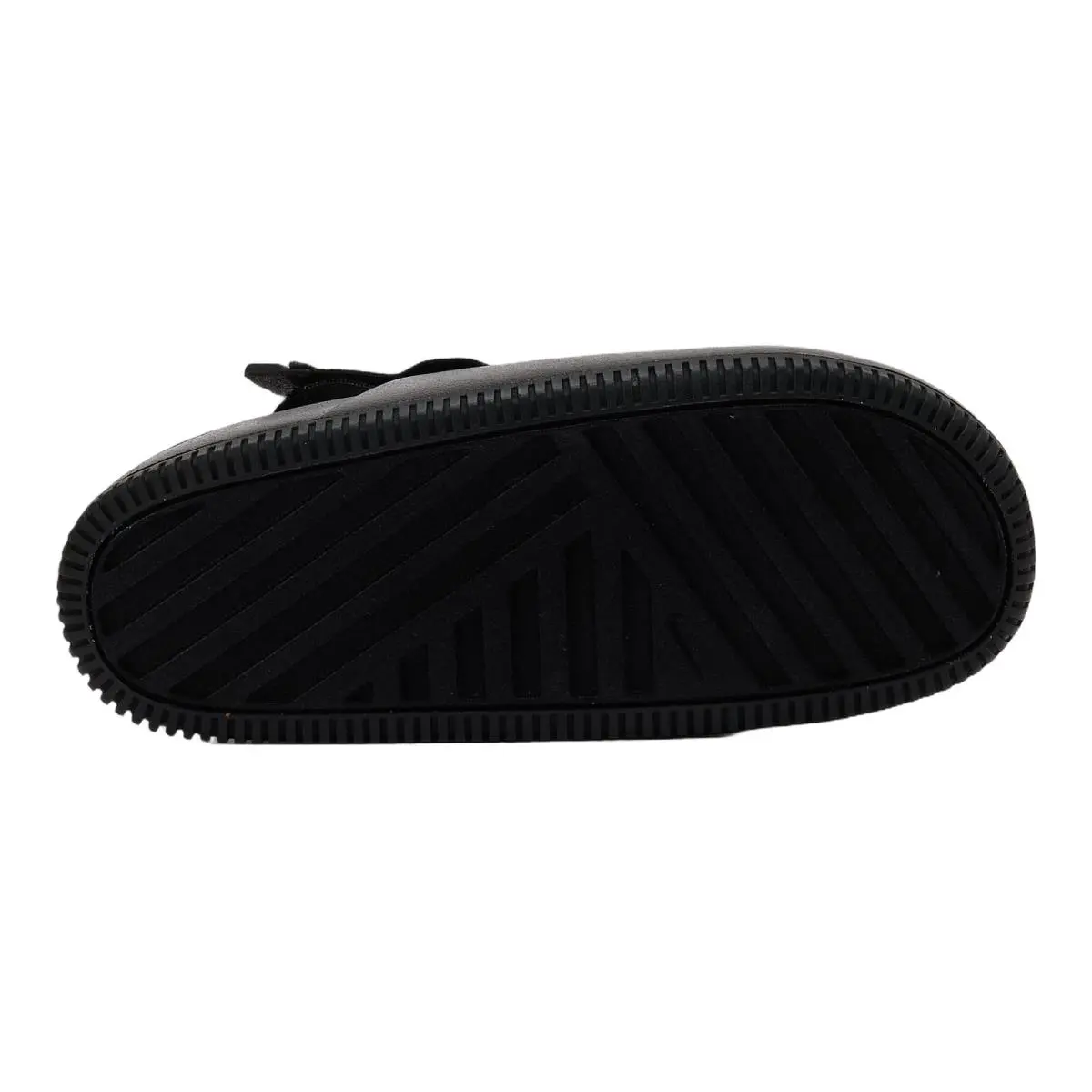Nike shoes - NIKE Calm Furry SE Mule - Black/Black-Solar Red 22