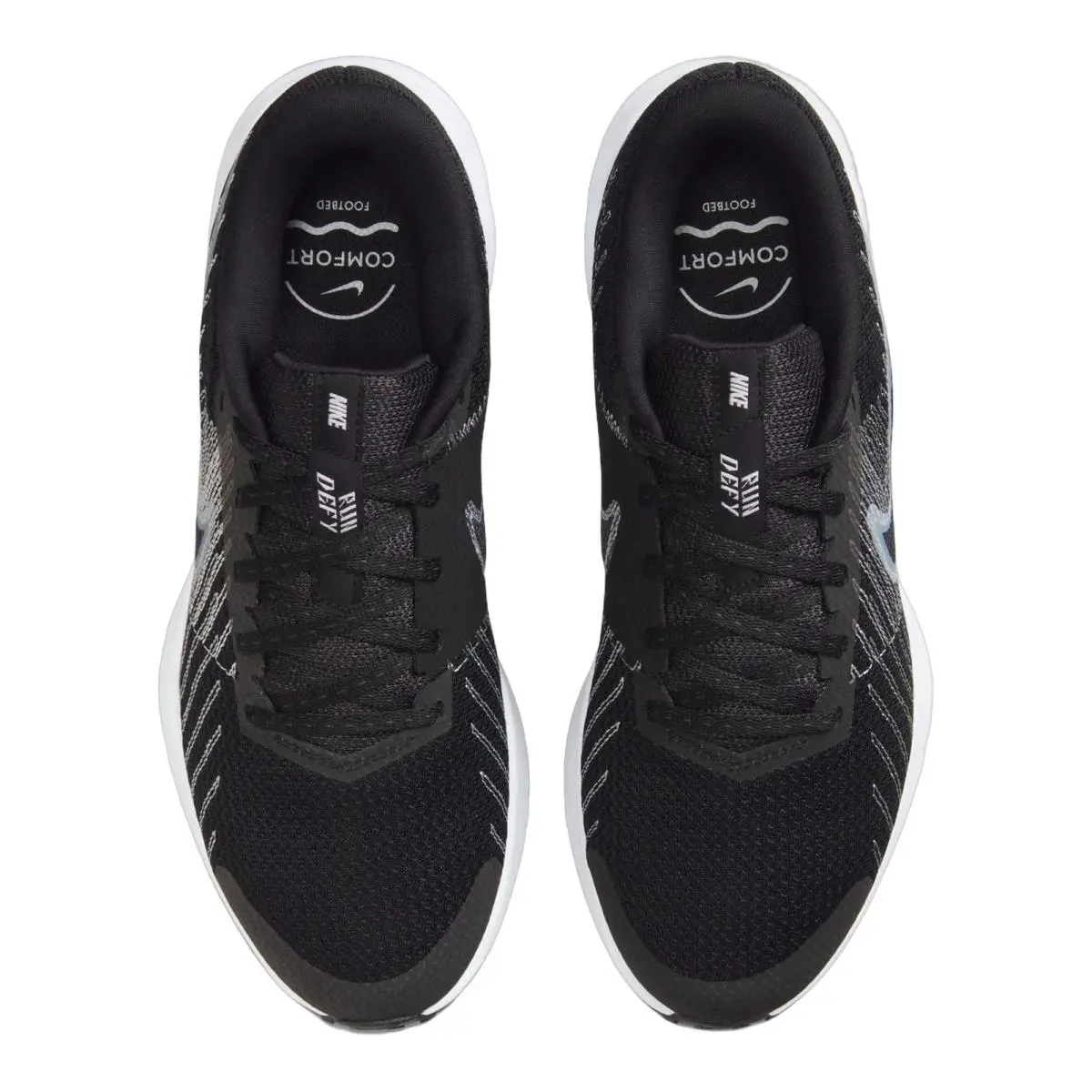 Nike shoes - NIKE Run Defy - Run Defy - Black/White/Wolf Grey 9