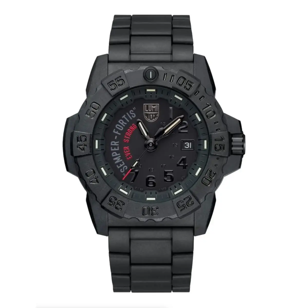Luminox Navy Seal 3500 Semper Fortis LE 45mm Swiss Quartz Watch XS.3515.N