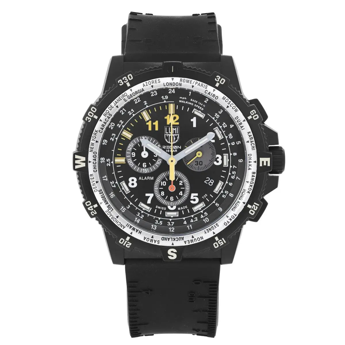 Recon Team Leader Chronograph Black Dial Quartz Men Watch XL.8842.MI.SET by Luminox