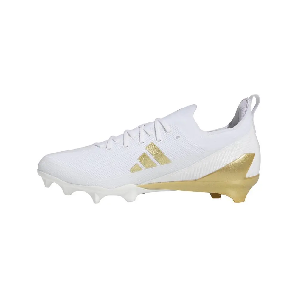 Adidas shoes - adidas Adizero Electric+ American Football Cleats - IE3287 - Gold, White 1