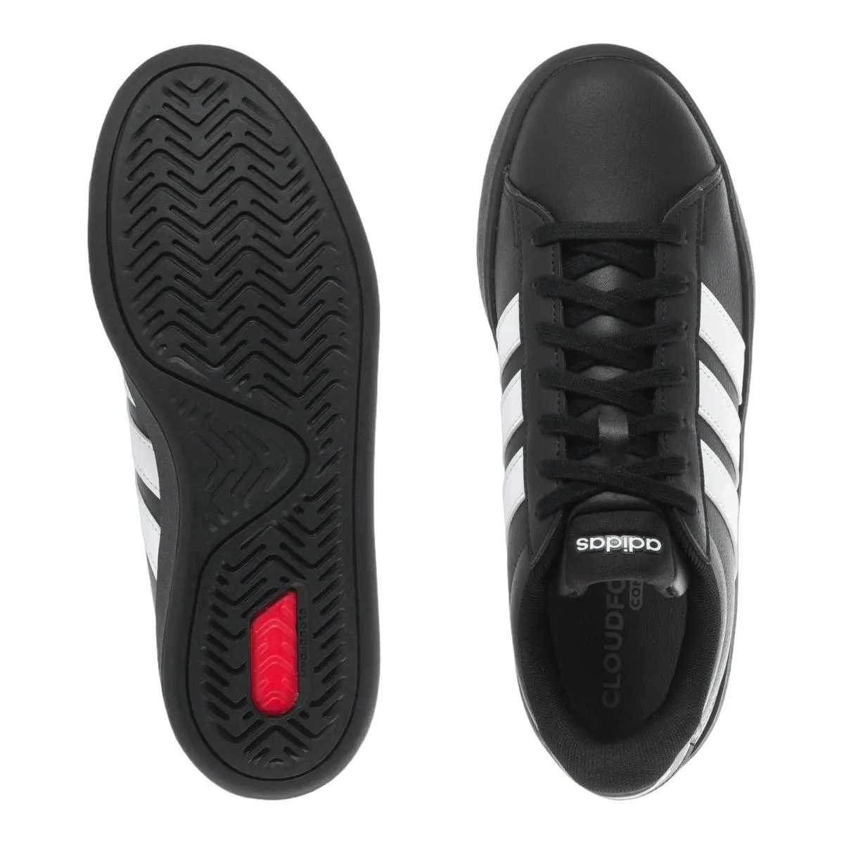 Adidas shoes - Grand Court 3.0 Wide - Grand Court Wide - KJ5232 - Black/White 2