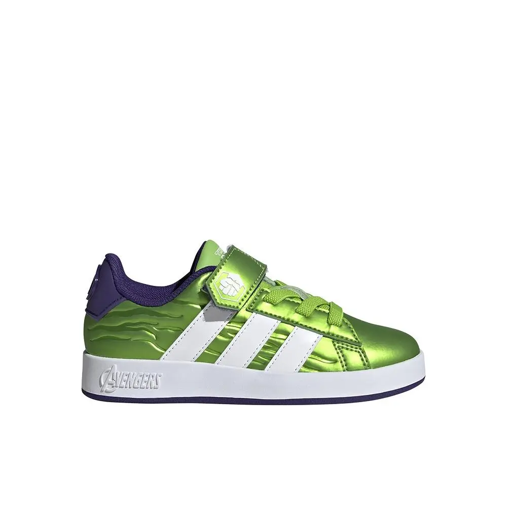 Adidas Marvel Avengers Grand Court Unisex Green Sneakers Athletic Shoes SB1158