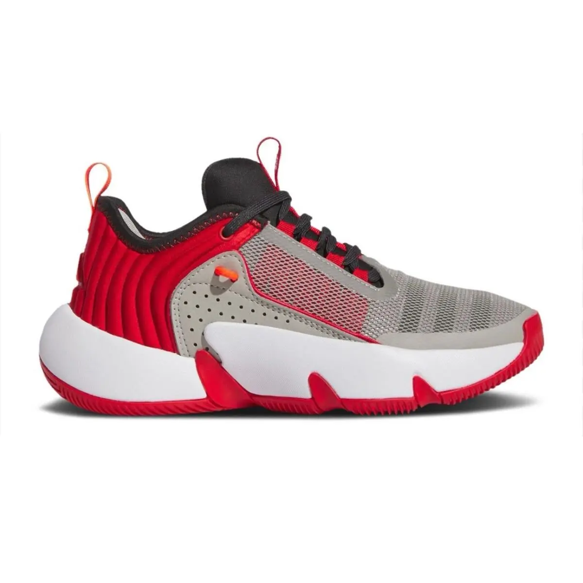 Adidas Big Kids Trae Unlimited J Basketball Shoes Red Metal Grey Sz 5 5.5