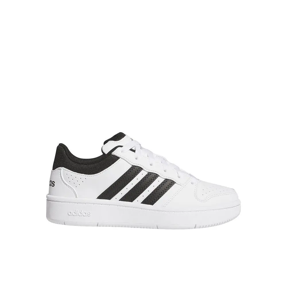 Adidas Hoops Classic J Unisex White Sneakers Athletic Shoes SB1158-KI1073