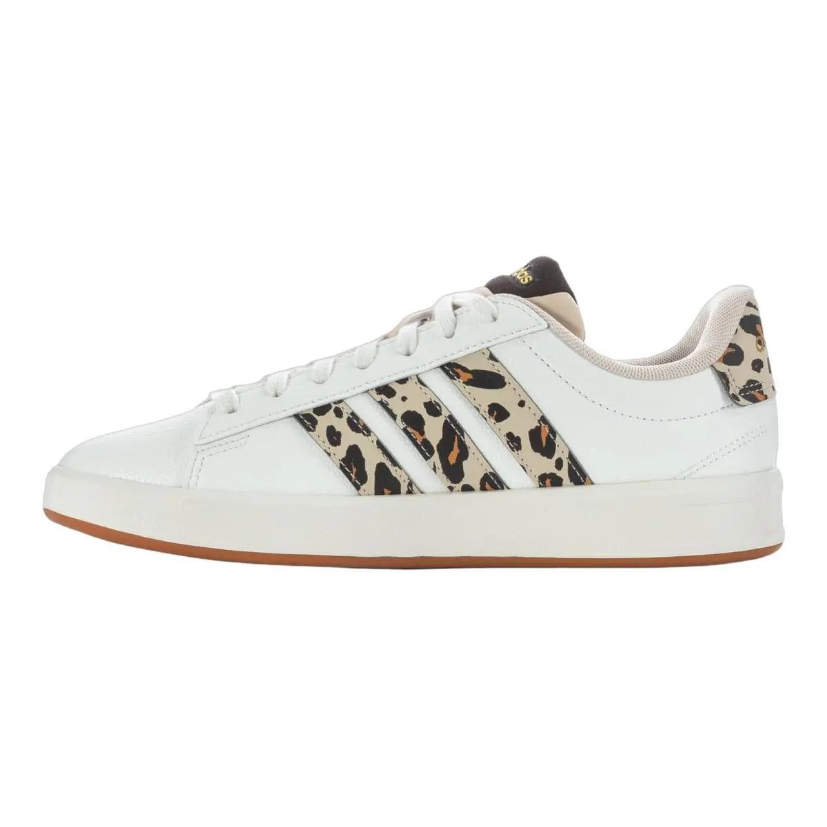 Adidas shoes - Grand Court 3.0 - Grand Court - KI3322 - (Leopard Stripes) Beige/Crystal Linen/Aurora Coffee/Matte Gold 0
