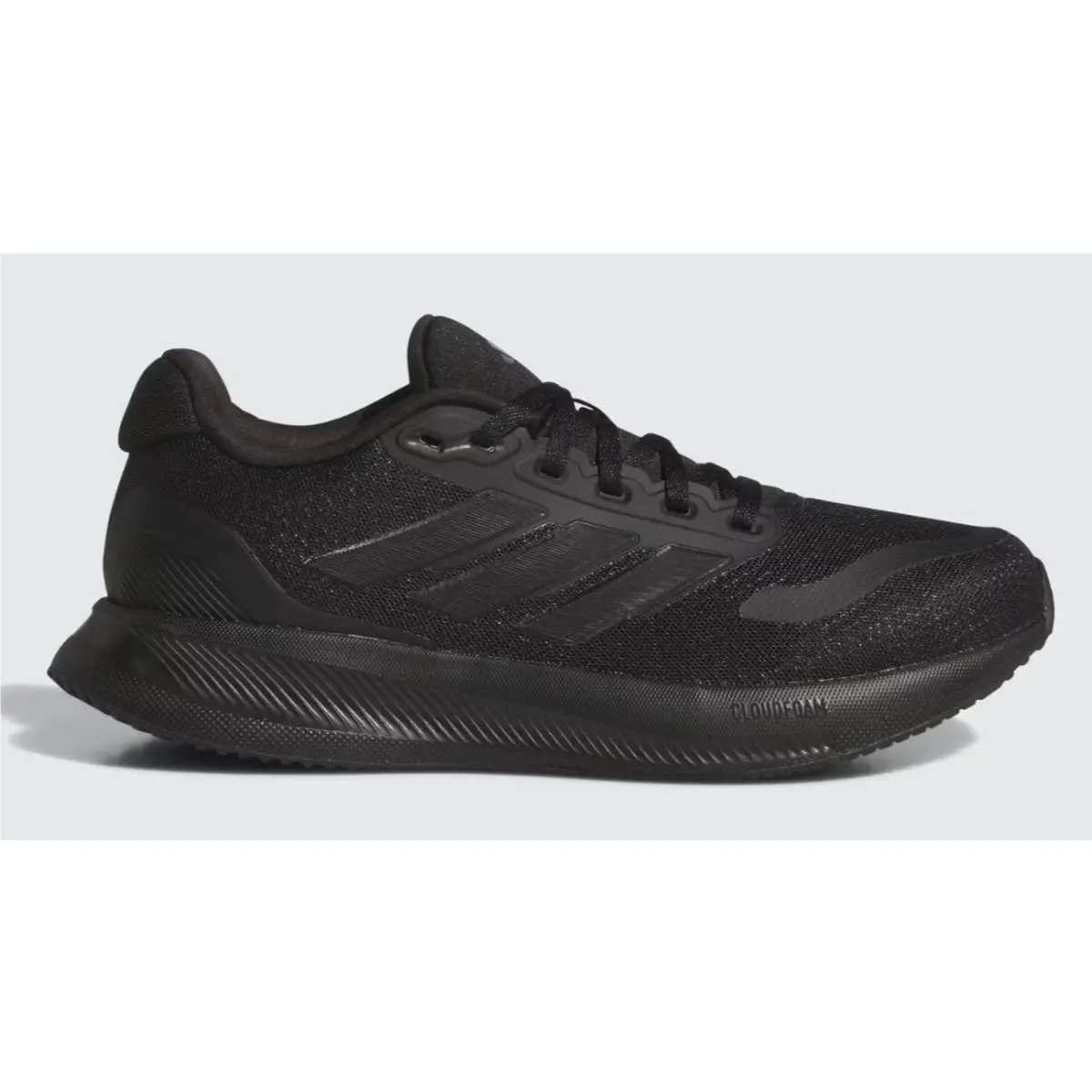Adidas Runfalcon 5 Wide Shoes Mens Blaack Running Outdoor JH5184