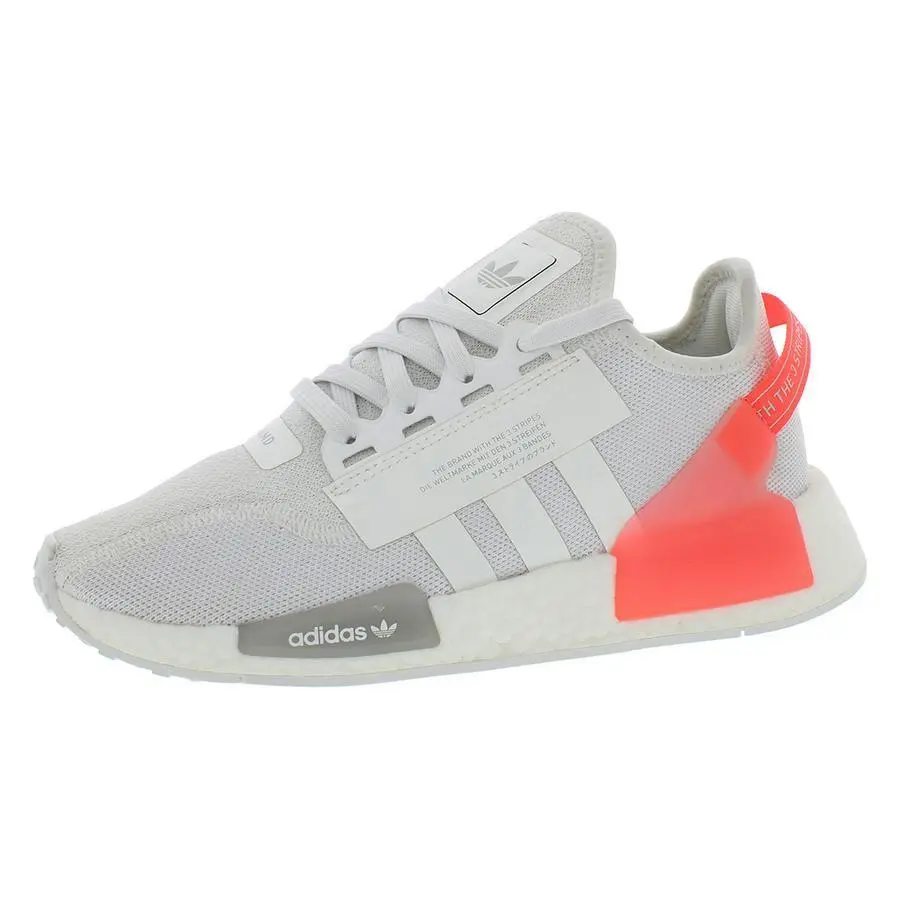 Adidas shoes - GW3554 - GW3554 - White/Coral/Grey, Main: White 3