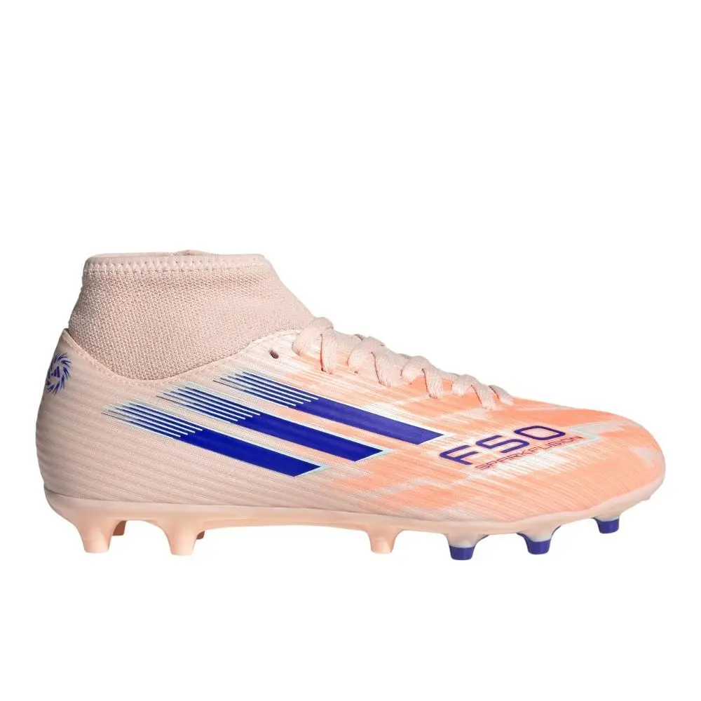 Adidas F50 Sparkfusion Club Firm Groundartificial Grass Womens Orange Sneakers