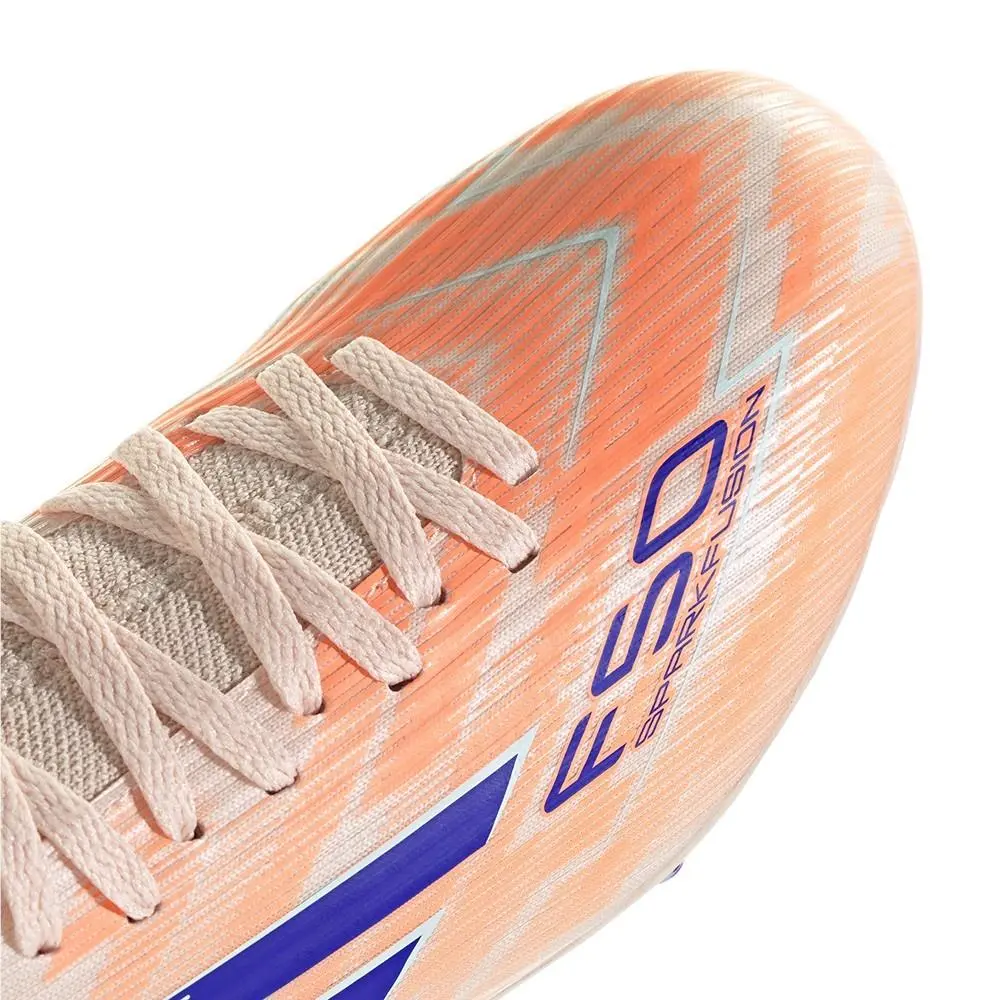 Adidas shoes - adidas F50 Sparkfusion Club Firm GroundArtificial Grass - JR4393 - Orange 5