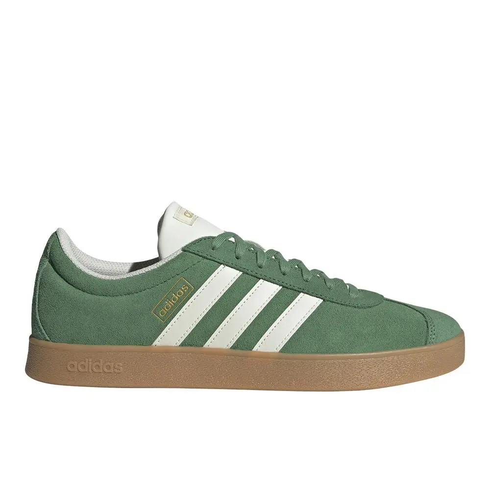 Adidas Vl Court 2.0 Mens Green Sneakers Casual Shoes JH5077