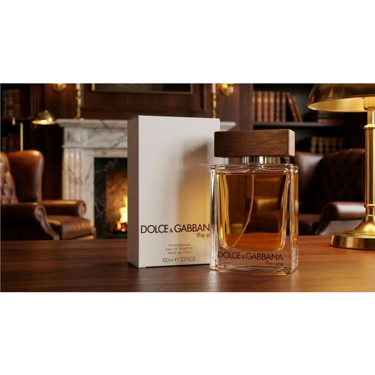 Dolce Gabbana The One Edt 3.3 OZ For Men – with Cap – IN White Box