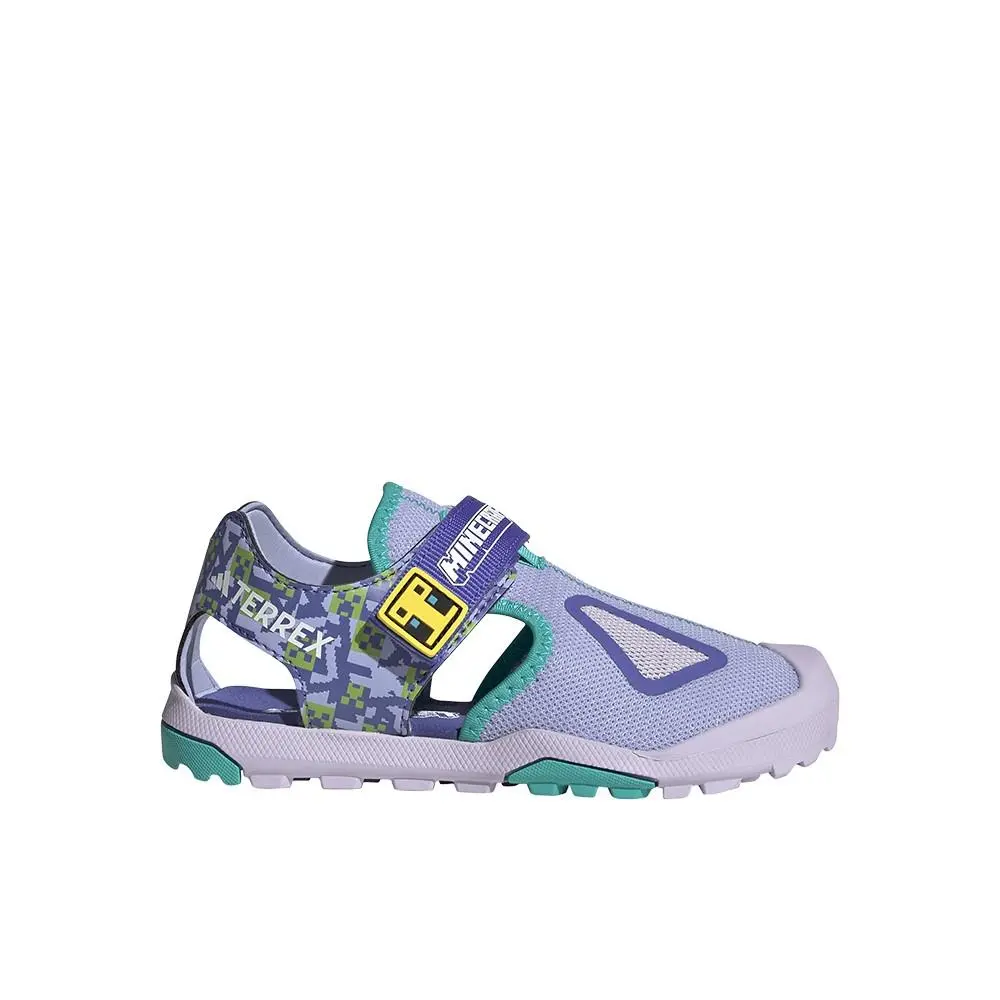 Adidas Minecraft Terrex Captain Toey 2.0 Unisex Purple Sneakers Athletic Shoes
