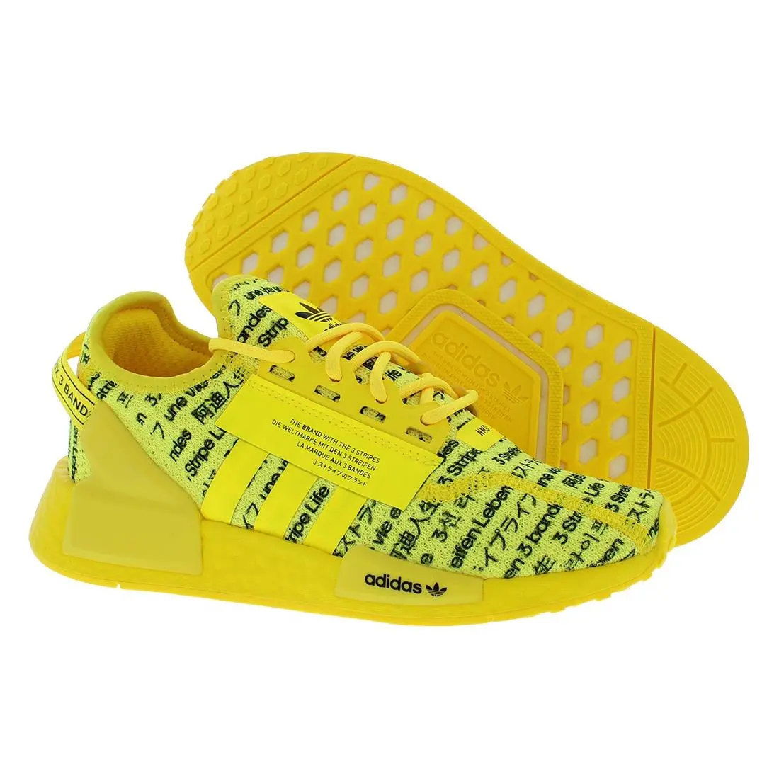Adidas shoes - FZ6236 - FZ6236 - Yellow/Black, Main: Yellow 4