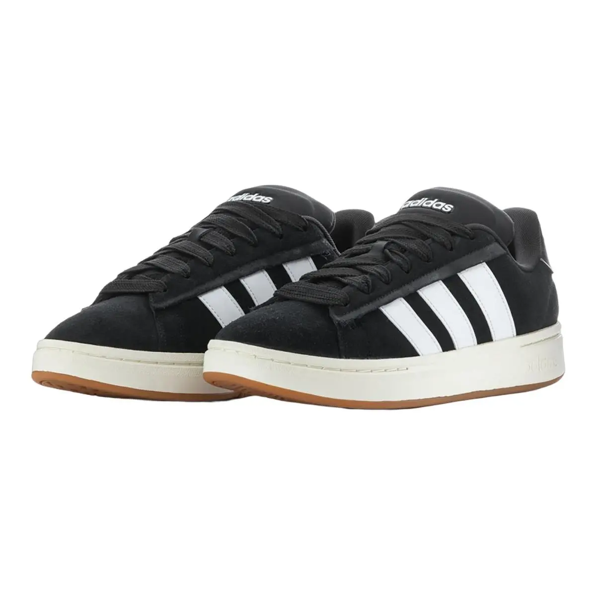 Adidas shoes - ADIDAS Grand Court Alpha - Grand Court Alpha - JR0543 JS3807 - Core Black/Cloud White/Gum 8