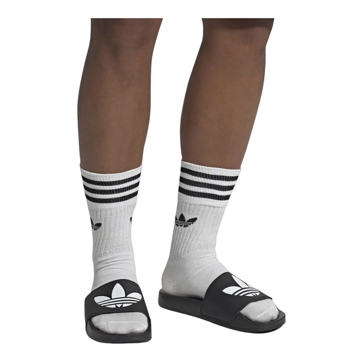 Adidas shoes - Adilette Lite - Adilette Lite - FU8298 - Core Black/Footwear White/Core Black 6