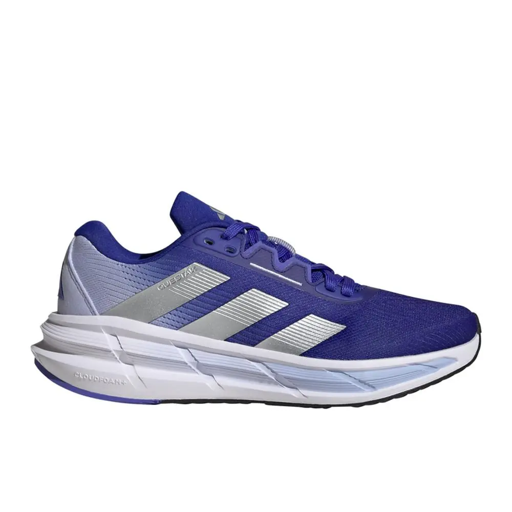 Adidas Questar 3 Running Womens Blue Sneakers Athletic Shoes JI4613