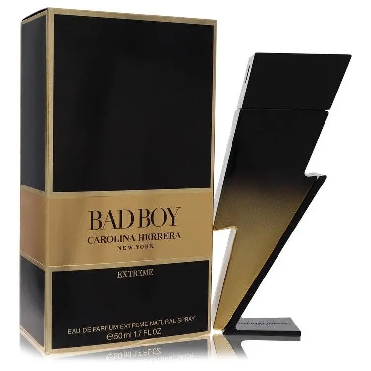 Bad Boy Extreme  Edp Spray 1.7 oz 50 ml For Men Amber Scent by Carolina Herrera